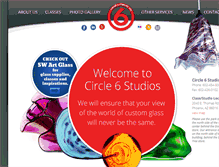 Tablet Screenshot of circle6studios.com